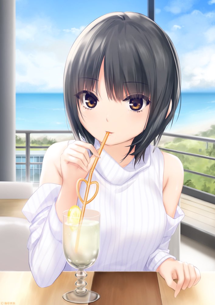 Coffee Kizoku Aoyama Sumika 833302 Yandere